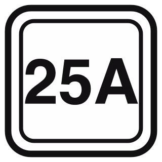 Route 25A highway shield